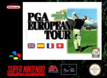 PGA European Tour (Europe) box cover front